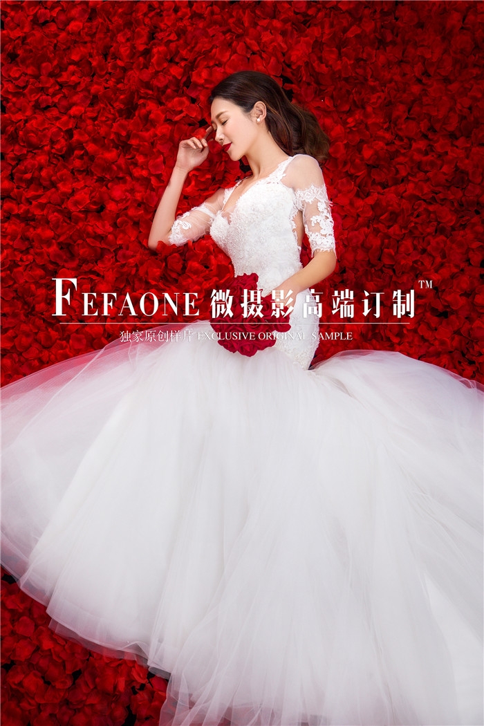 花香系列 婚纱照