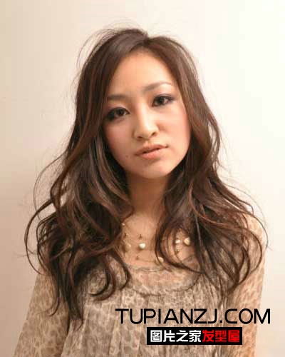 韩式蛋卷头发型图片 让少女甜美可人