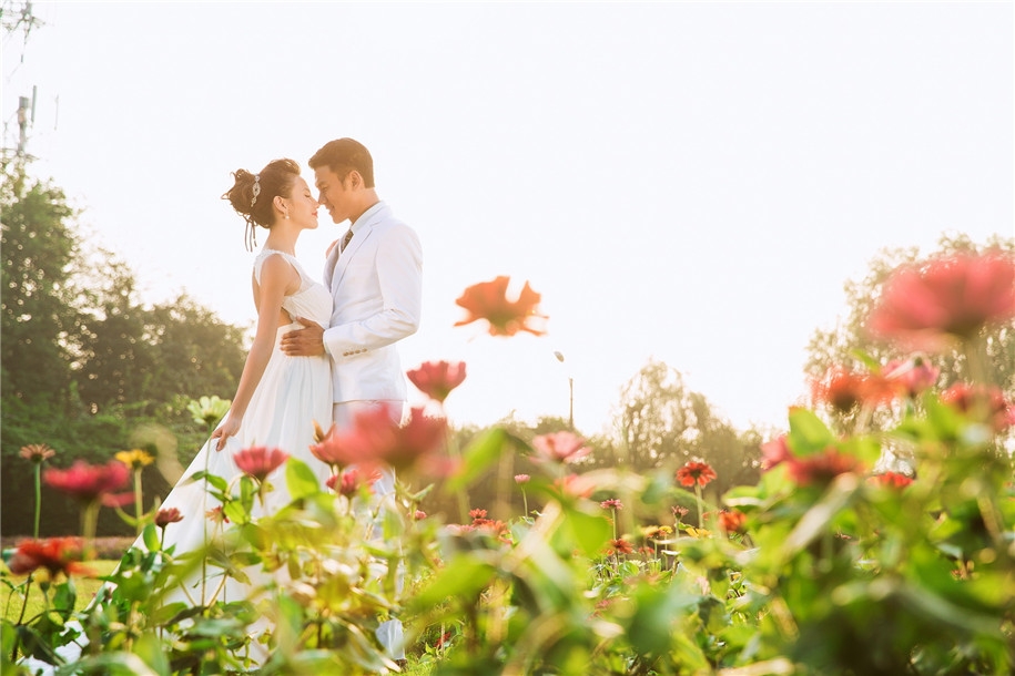 柔光 婚纱照