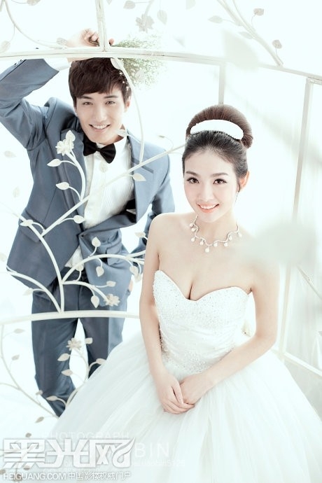 光的羽翼 婚纱照