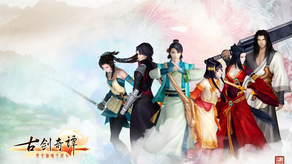 chinajoy游戏唯美美女高清壁纸