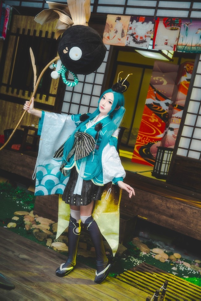阴阳师莹草 招财进宝 COS