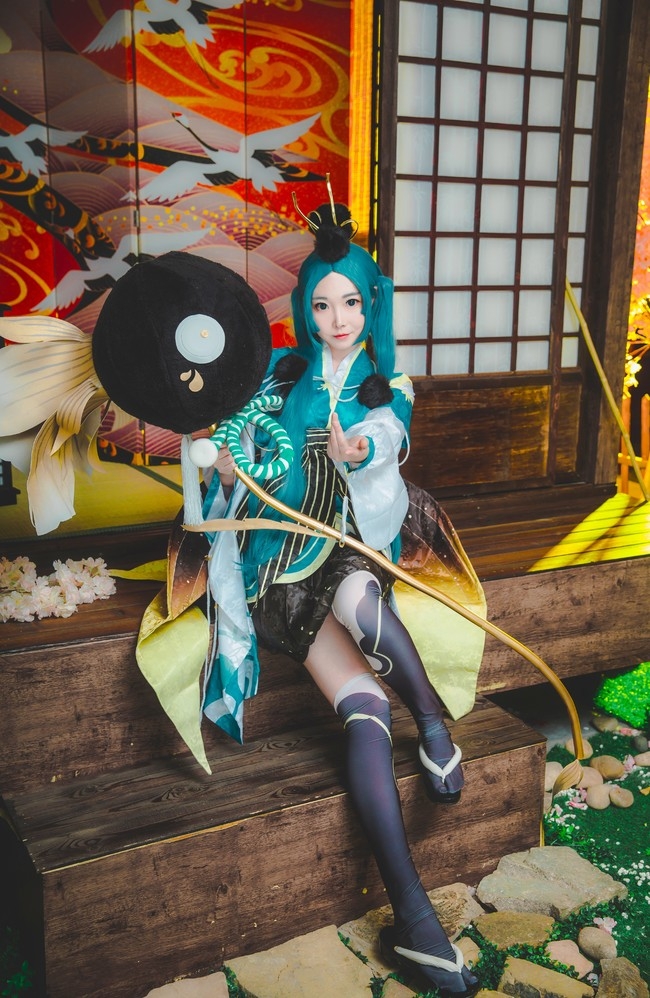 阴阳师莹草 招财进宝 COS