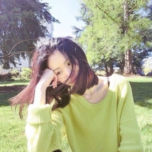 唯美意境可爱少女微信头像