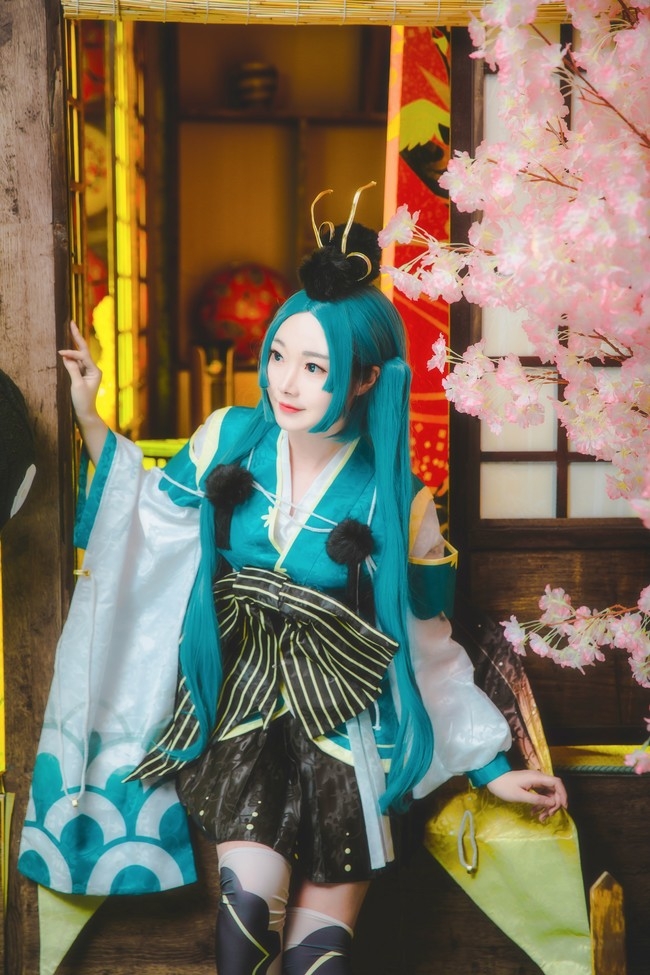 阴阳师莹草 招财进宝 COS