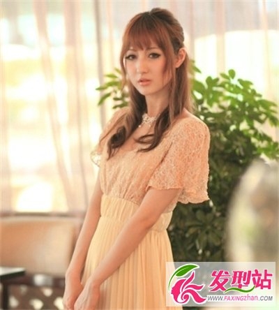 小脸女生扎什么发型好看 甜美优雅公主头扎发发型