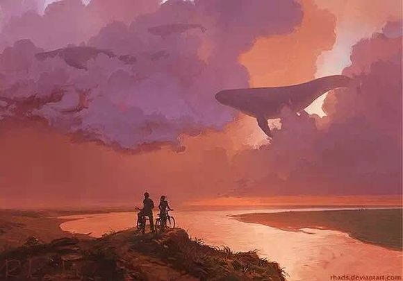 奶茶妹妹：听说 天空可以养鲨鱼