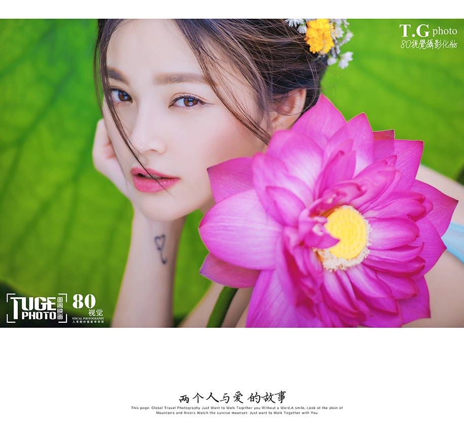 爱的故事 婚纱照
