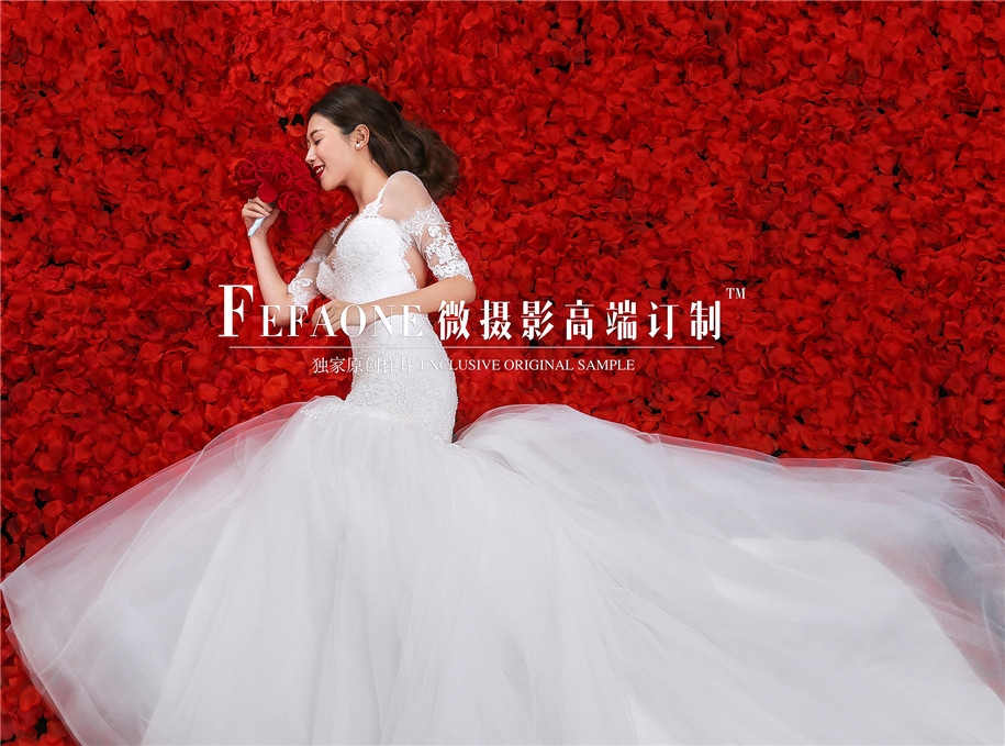 花香系列 婚纱照