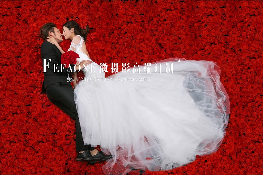 花香系列 婚纱照