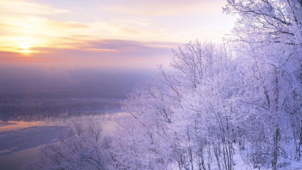 精选好看的冬季自然风光雪景高清图片素材桌面壁纸下载第二辑