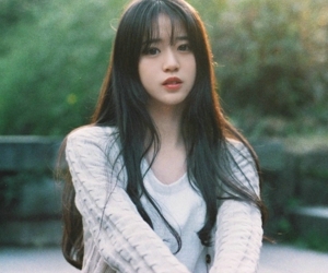 高清森系清纯甜美长发小清新女生头像