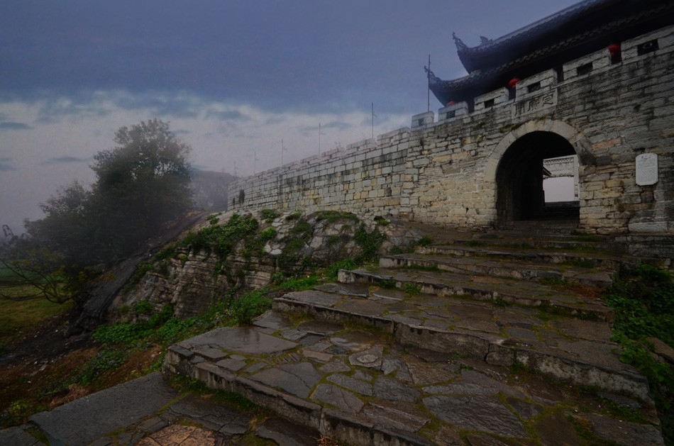 寒月青岩图片
