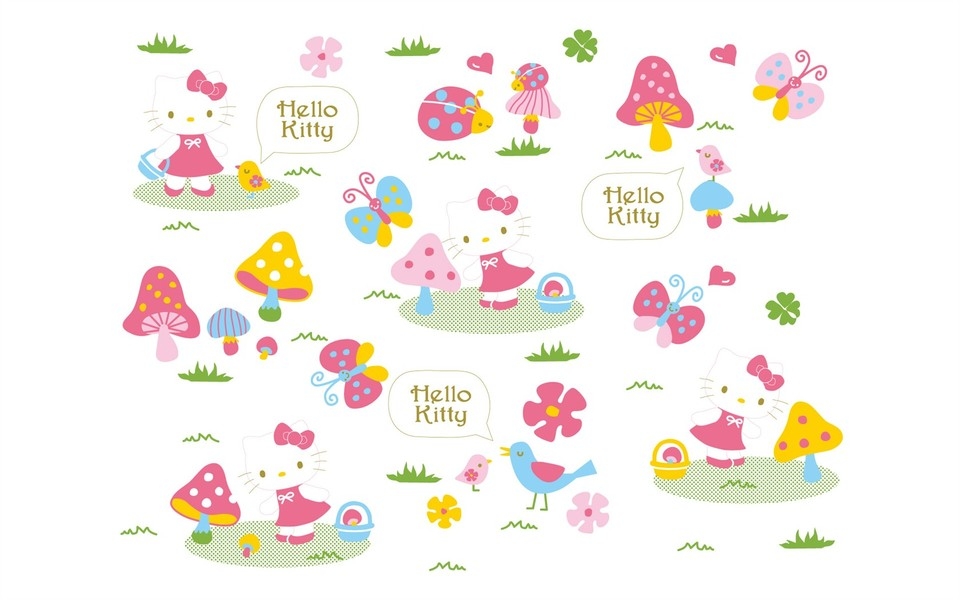 Hellokitty可爱桌面壁纸