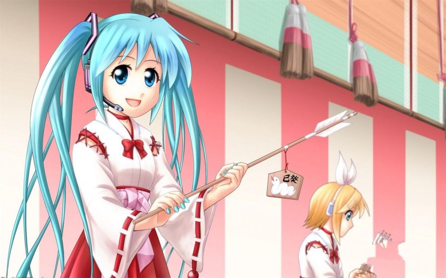 超萌卡通动画美少女