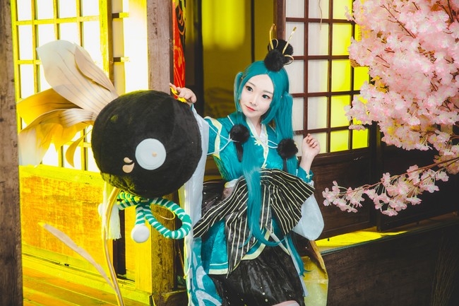 阴阳师莹草 招财进宝 COS