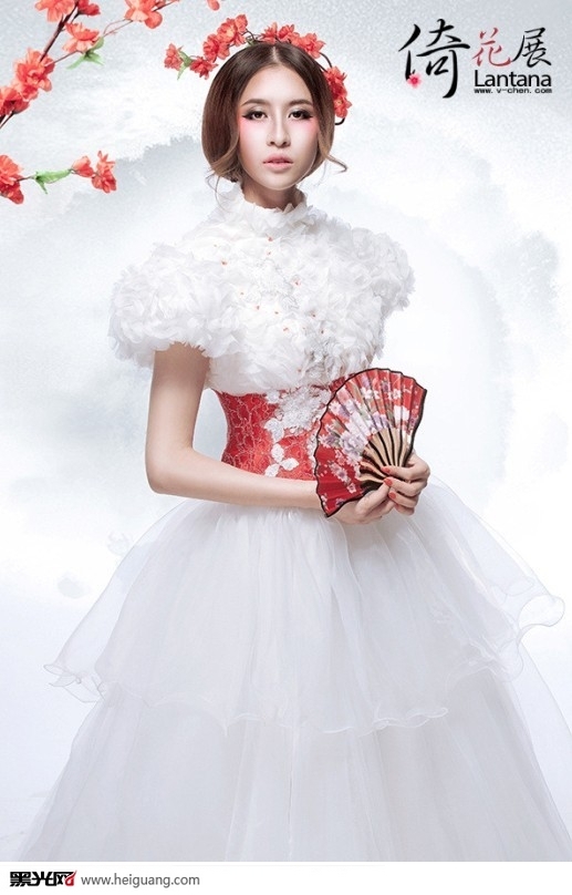 依花展 婚纱照