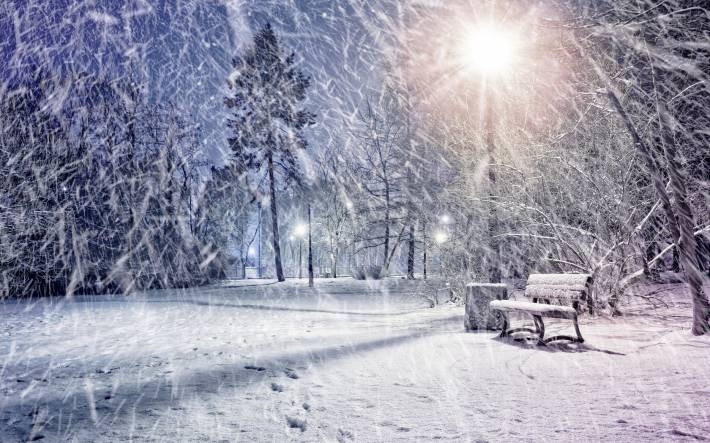 冬季雪景摄影电脑壁纸