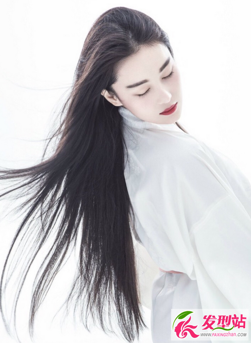 张馨予百变长发 古典仙女长直发最女神！