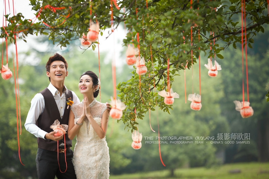 微笑约定 婚纱照