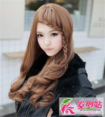 秋季女性甜美编发发型 优雅时尚有气质