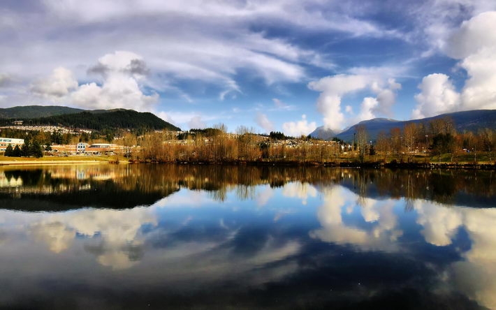 湖光山色风景高清壁纸1920 1200【12】