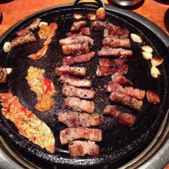 五花肉韩国美食