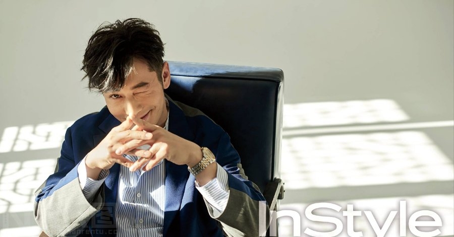 黄晓明《InStyle优家画报》春节合刊封面大片曝光