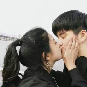小清新真人双人头情侣头像吧