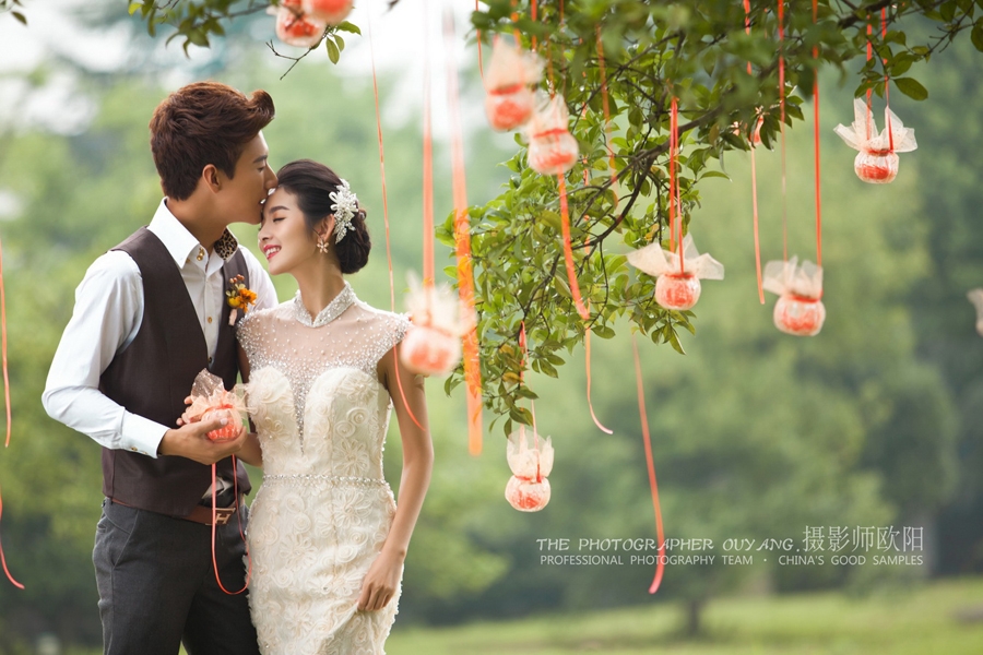 微笑约定 婚纱照