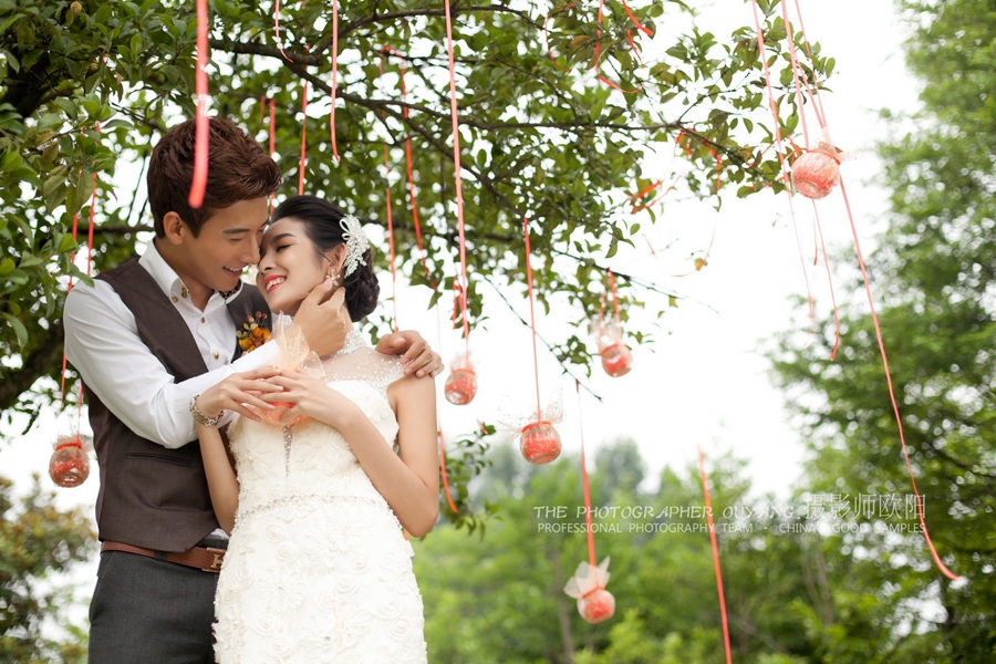 微笑约定 婚纱照
