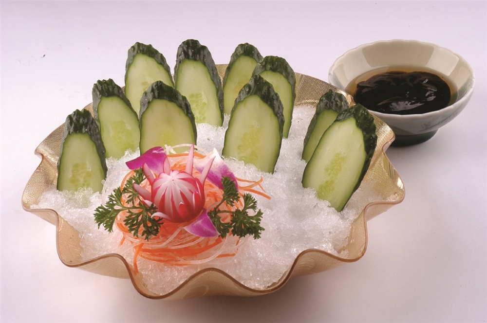冰镇黄瓜凉菜系列美食素材图片
