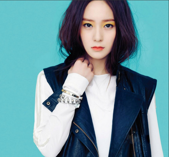 韩国美女——f成员Krystal
