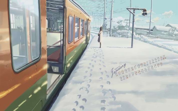 2016年1月日历壁纸大全
