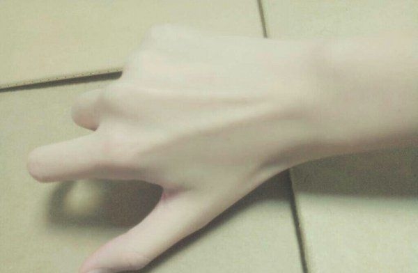 手控。