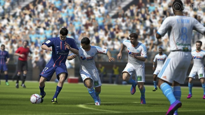 足球游戏FIFA 14游戏宽屏壁纸