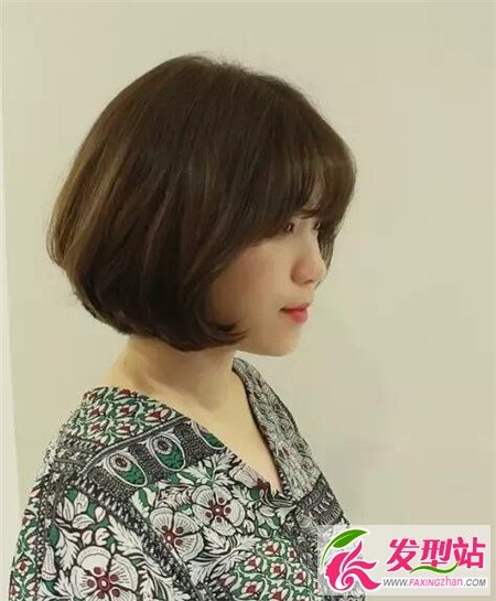 韩式流行短发 新款女生短发