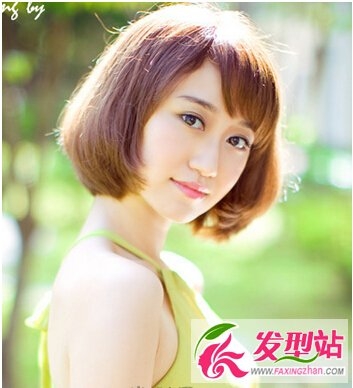 9款清纯短发发型推荐 邻家女孩气质惹人怜爱