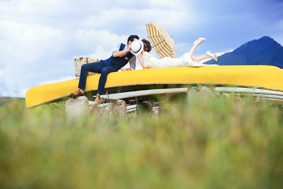 夏日时光 婚纱照