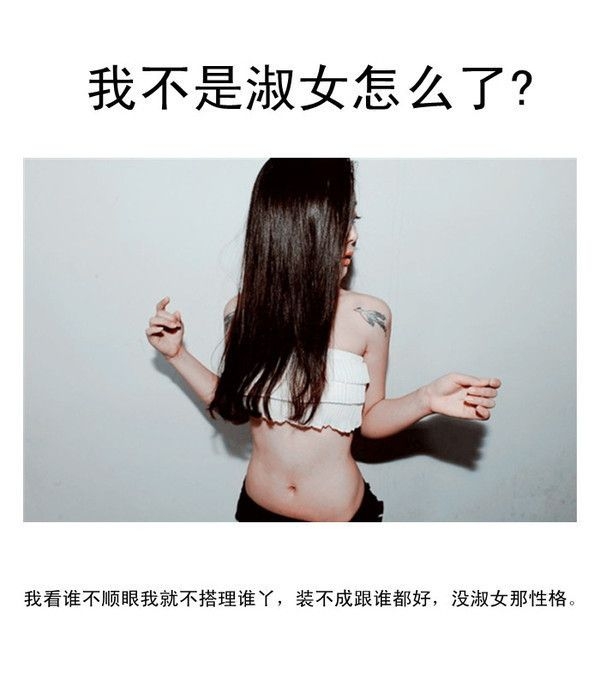 不是淑女又怎么样