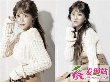 多变风格的长发纹理烫发型  时髦感超美烫发任你挑