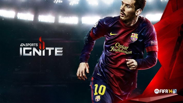 足球游戏FIFA 14游戏宽屏壁纸