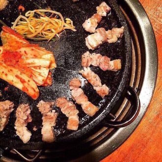 五花肉韩国美食