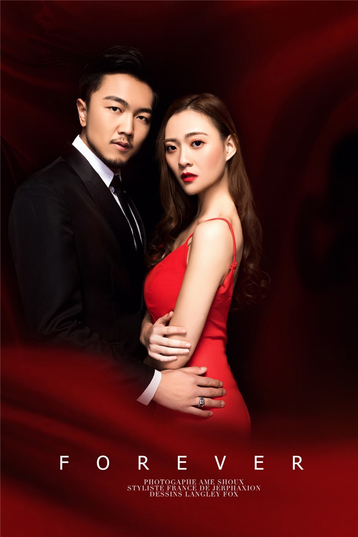 花之爱 婚纱照