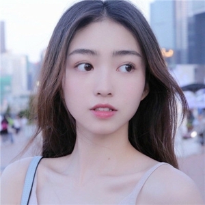 小清新长发唯美动人女生头像