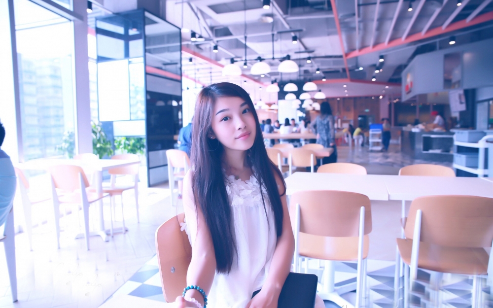 清纯甜美美女生活图片