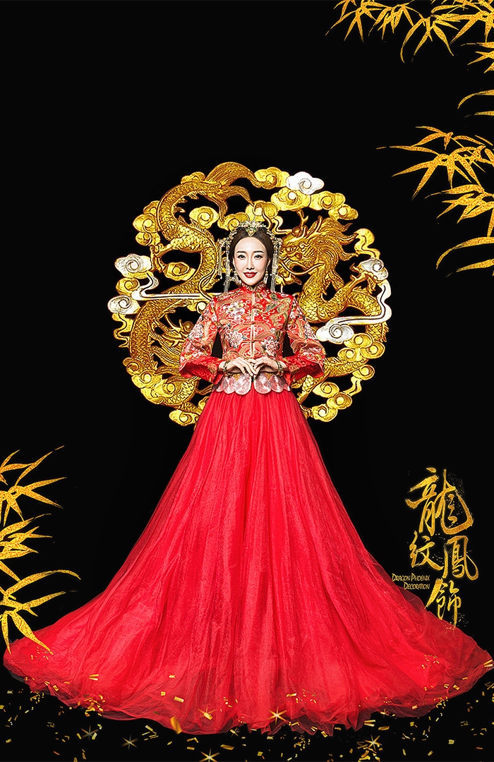 花开富贵 婚纱照