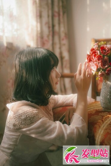森系女生发型 宁静脱俗的森林之女