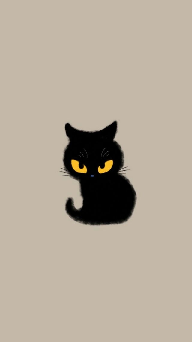 可爱黑猫的日常