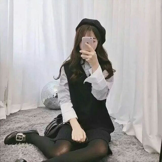 Seoul Look：软萌妹纸冬季甜美休闲记